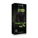 Menottes de cuisse avec ceinture et menottes - Brille dans le noir - L/XL