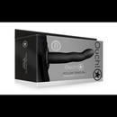 Strap-On Creux Courbé - 8 / 20 cm - Noir