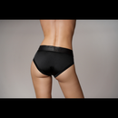 Culotte haute vibrante avec harnais - XS/S - Noir