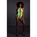 Body Haut-Coupé - Taille Unique - Vert Néon