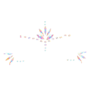 Autocollants de Bijoux Corporels - Visage