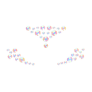 Autocollants de Bijoux Corporels - Visage