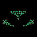 Autocollants de Bijoux Corporels - Visage