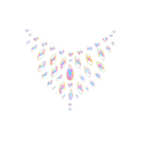 Autocollants de Bijoux Corporels - Poitrine