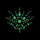 Autocollants de Bijoux Corporels - Poitrine