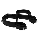 Ensemble de menottes pour les mains et les cuisses - Noir