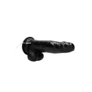 Cock Réaliste Vibrant avec Scrotum - 20 cm