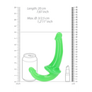 Sextoy sans bretelles - Brille dans le noir - 6'' / 13,5 cm