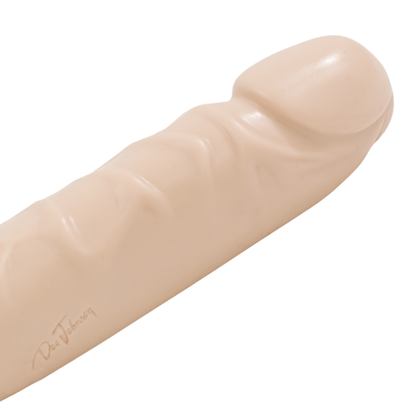 Jr. Veined Double Header - Dildo avec Double Extrémités - 12 / 30 cm