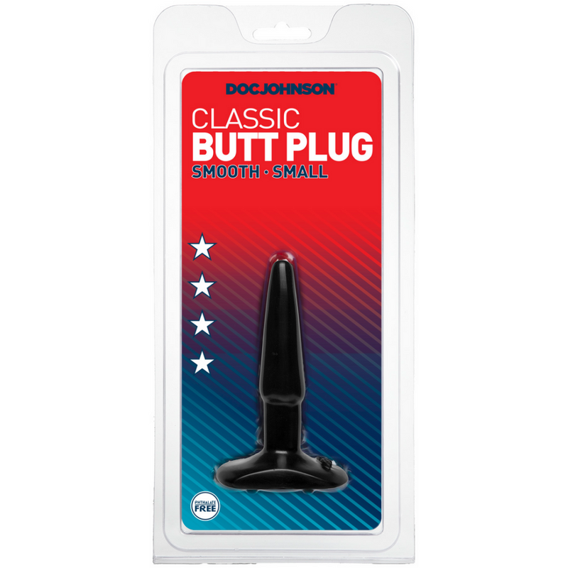 Plug Anal Classique - Petit - Noir