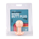 The Classic - Round Butt Plug - Small - Cream