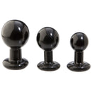 The Classic - Round Butt Plug - Small - Black