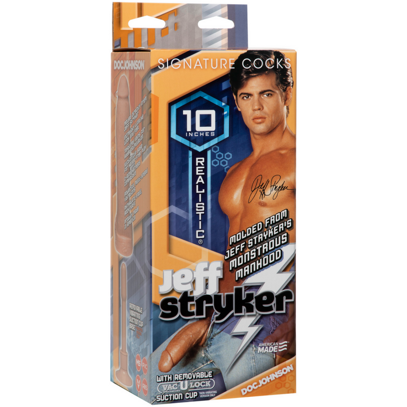 Jeff Stryker - Realistic Dildo with Vac-U-Lock Suction Cup