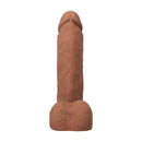 Pénis Réaliste avec Boules - Ventouse Vac-U-Lock Amovible - ULTRASKYN - 8 / 21 cm - Caramel
