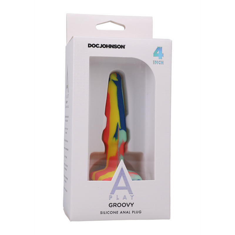 Groovy - Silicone Anal Plug - 4'' / 10 cm