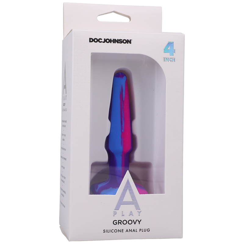 Groovy - Silicone Anal Plug - 4'' / 10 cm