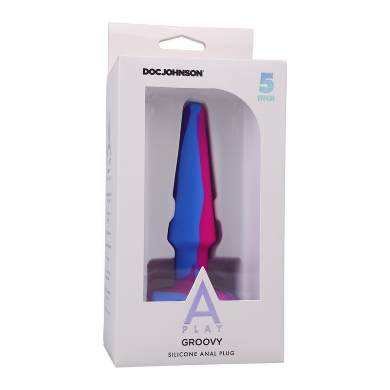 Groovy - Silicone Anal Plug - 5'' / 12 cm