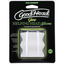 Glow Helping Head Silicone - Manchon Masturbateur - Gelée / Vert Lumineux