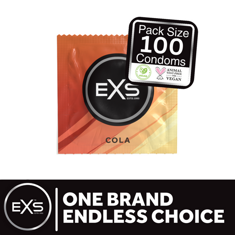 EXS Crazy Cola - Préservatifs - 100 Pièces