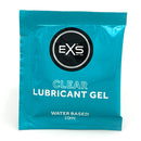 EXS Gel Lubrifiant Transparent - Sachets de 10 ml - 100 Pièces