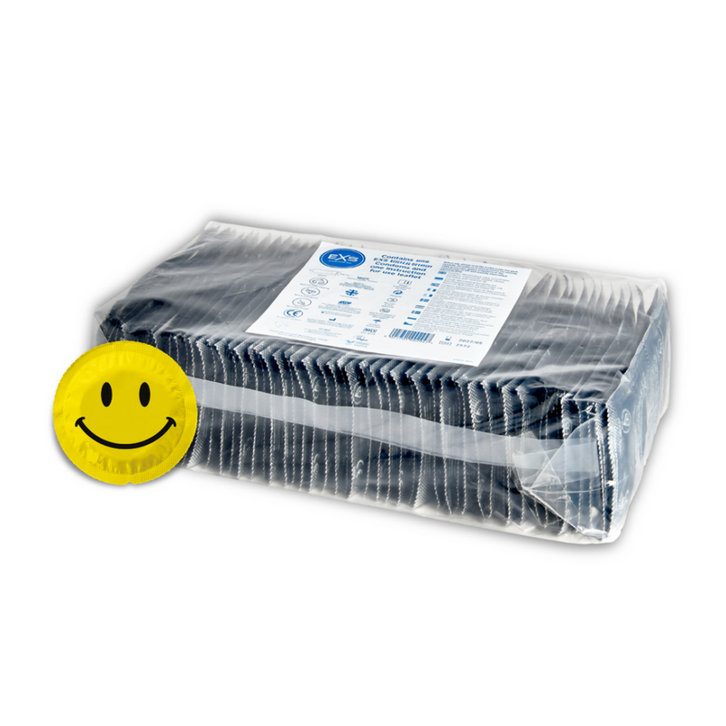 EXS Smiley Face Regular - Préservatifs - 100 Pièces