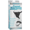 Corset en Platine avec Harnais et Plug