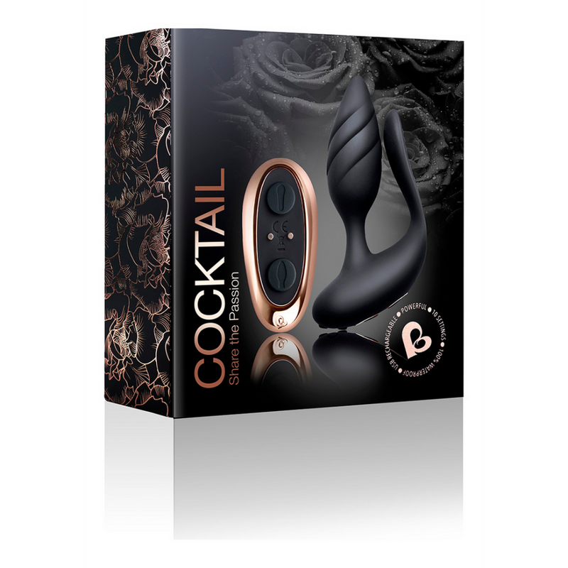 Cocktail Dual Motored - Plug anal et Vibrateur