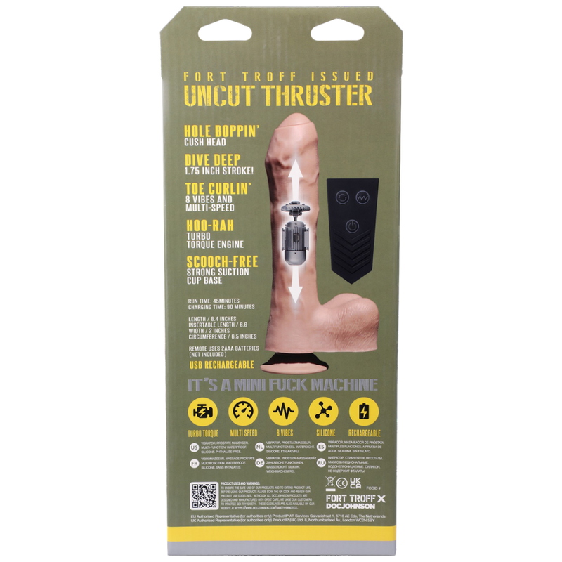 Uncut Thruster - Mini Fuck Machine