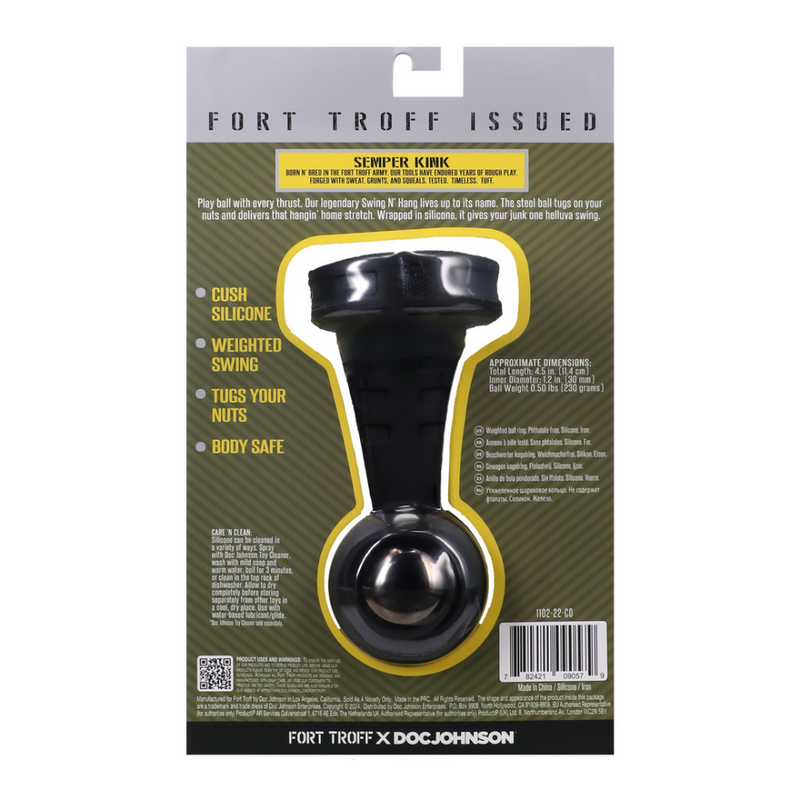 Swing N' Hang - Ball Stretcher - Black