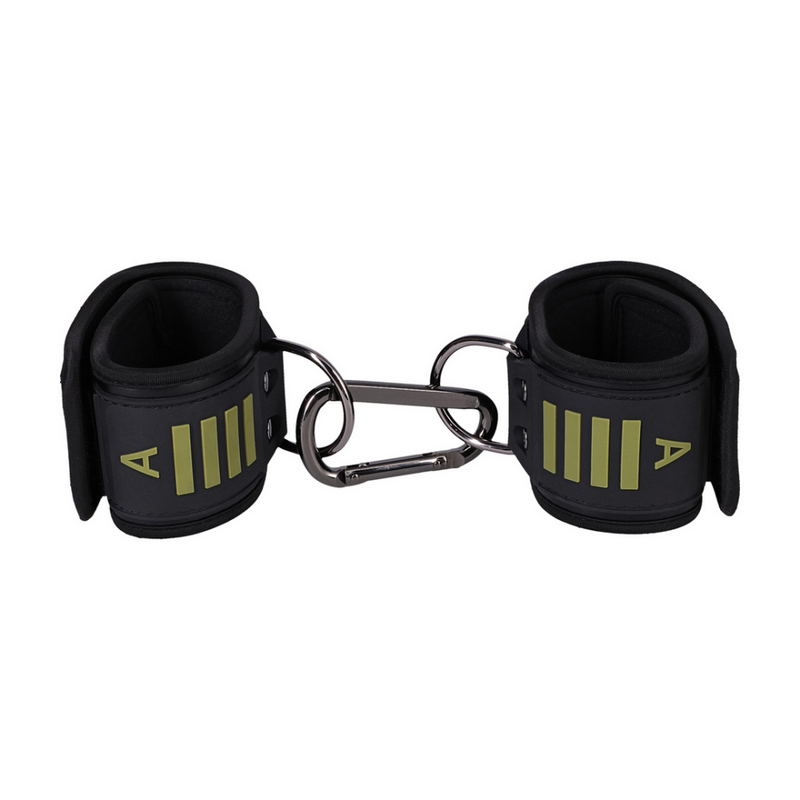 Menottes de Cheville Tactiques - Noir/Vert