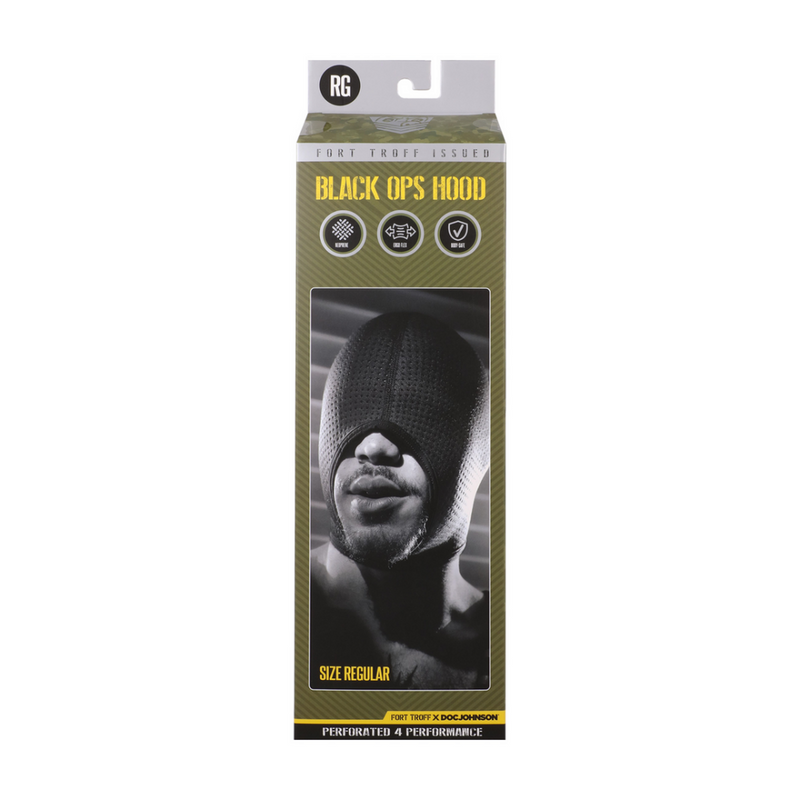 Black Ops Capuche - Régulier - Noir