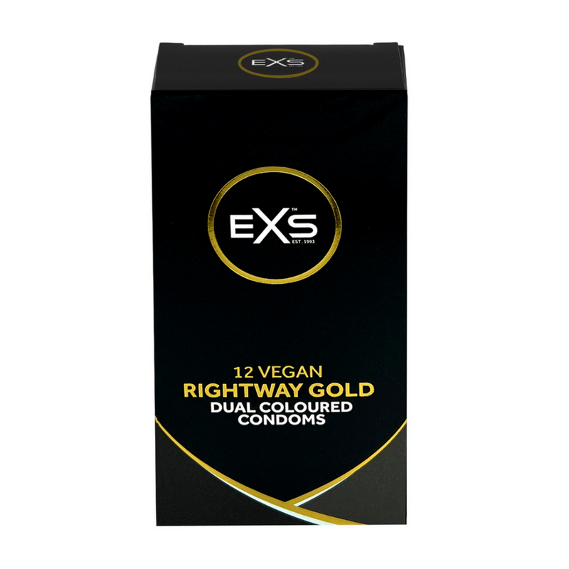 EXS Rightway Gold - Condones - 12 Piezas