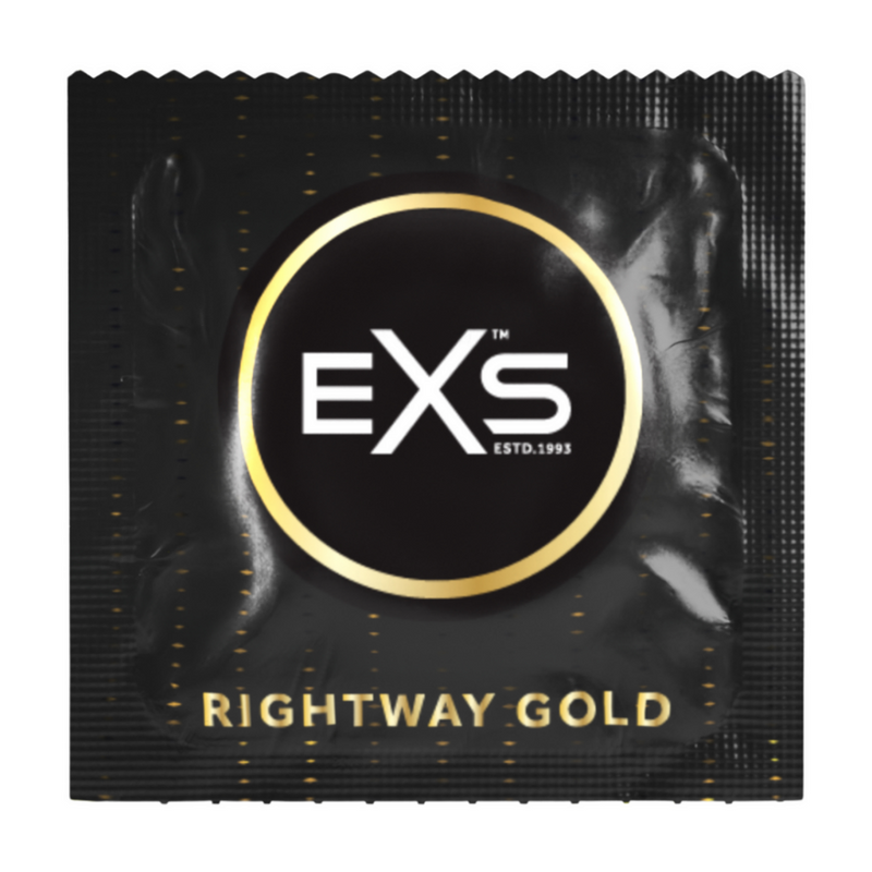 EXS Rightway Gold - Condones - 12 Piezas