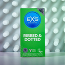 EXS 3 en 1 - Ribbed, Dotted et Flared - Condoms - 12 Pièces