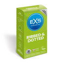EXS 3 en 1 - Ribbed, Dotted et Flared - Condoms - 12 Pièces