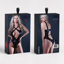 Celeste - Body transparent et effet mouillé - L/XL - Noir