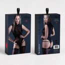 Venus Crush - Teddy en vinyle effet latex - S/M - Noir