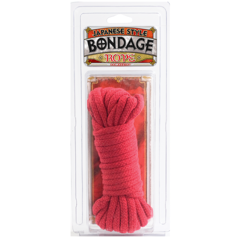 Japanese Cotton Bondage Rope - Red