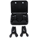 Vibro Grippers - Pinces de mamelons vibrantes avec étui - Noir