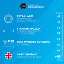 EXS Jumbo - Préservatifs - 24 Pièces