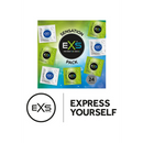 EXS Sensation Pack - Préservatifs - 24 pièces