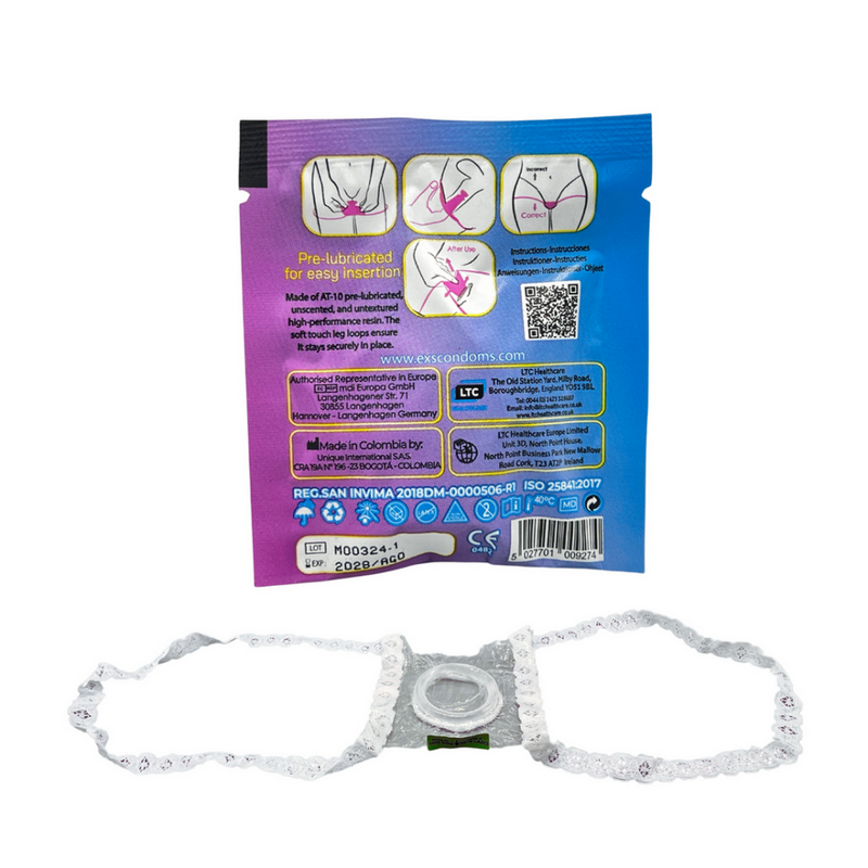 EXS Préservatifs Internes Non-Latex - 25 Pièces