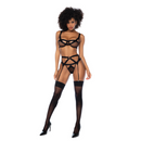 Pretty Little Rocker - Ensemble de bralette trois pièces - S/M - Noir