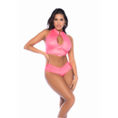 Ensemble Deux Pièces - L/XL - Rose Brillant