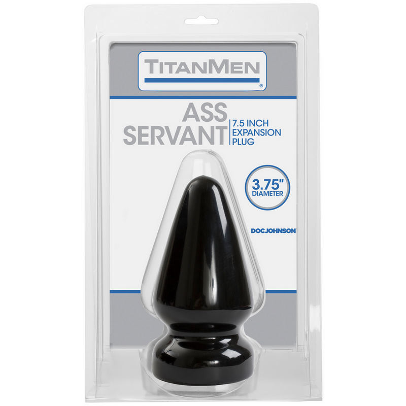 Serviteur de fesses - Plug anal - 4 / 9,5 cm