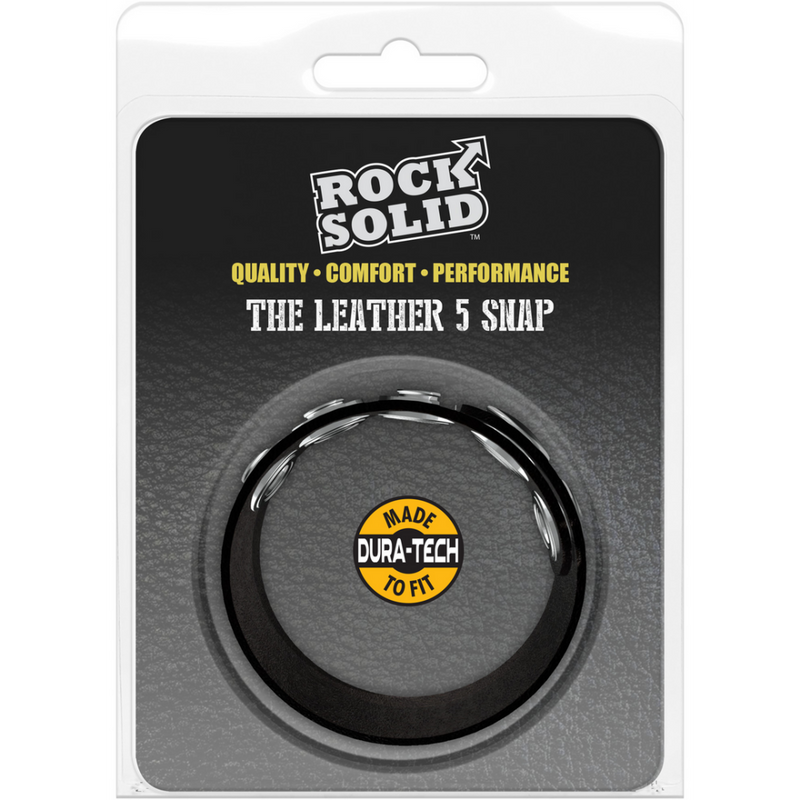 Le Leather 5 Snap - Cockring en Cuir