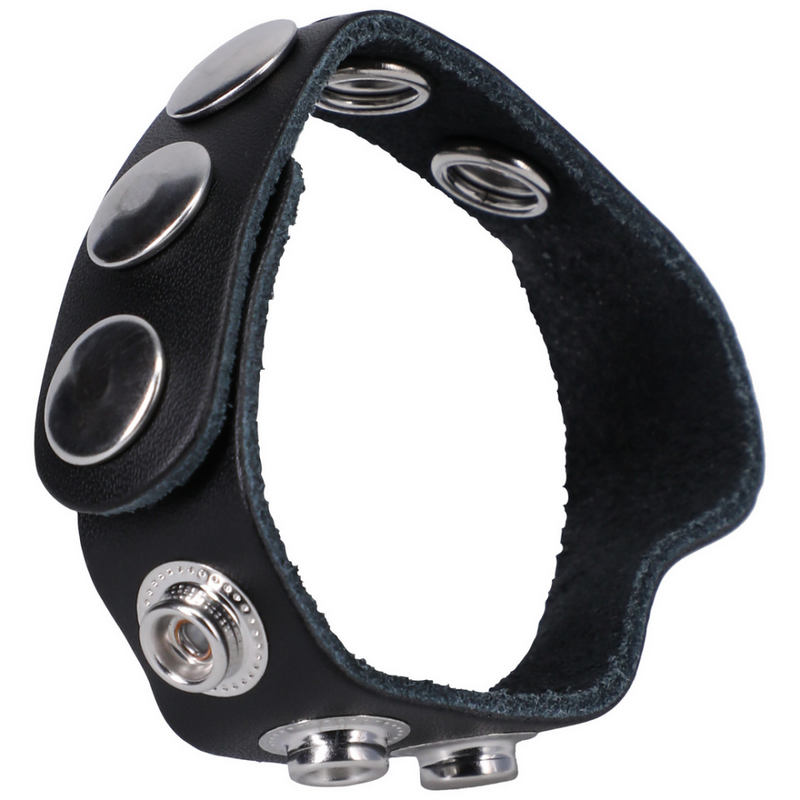 Le Leather 5 Snap - Cockring en Cuir