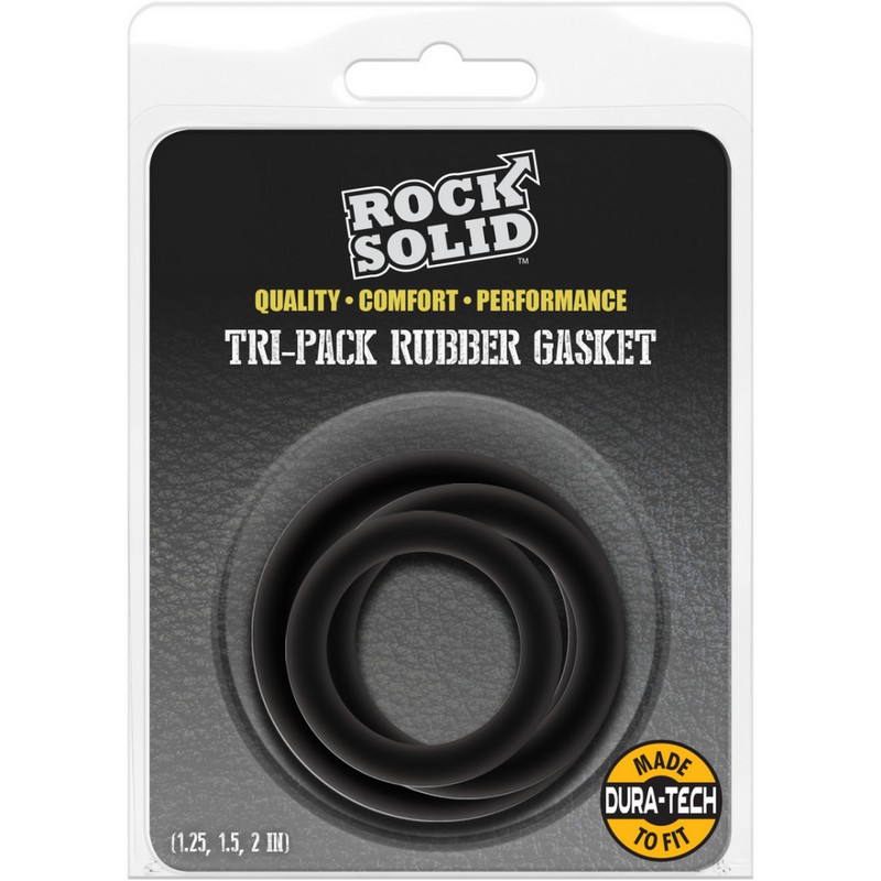 Tri-Pack Joint en Caoutchouc - Ensemble de Cockrings