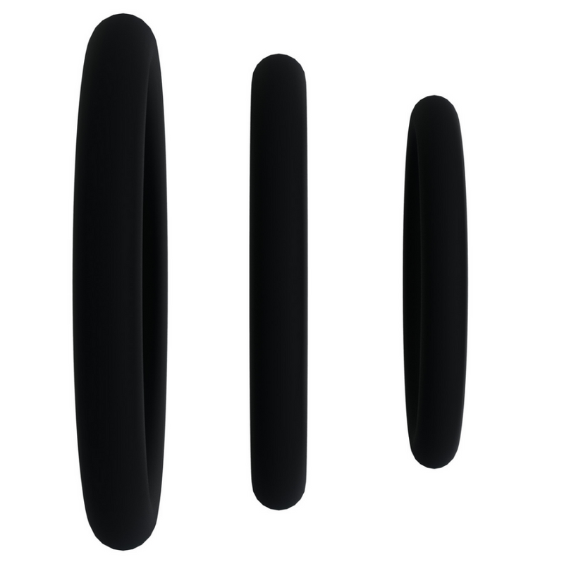 Tri-Pack Joint en Silicone - Ensemble de Cockrings