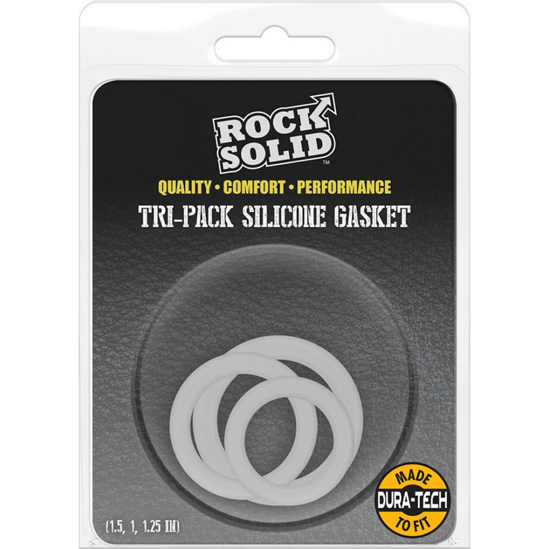 Tri-Pack Joint en Silicone - Ensemble de Cockrings